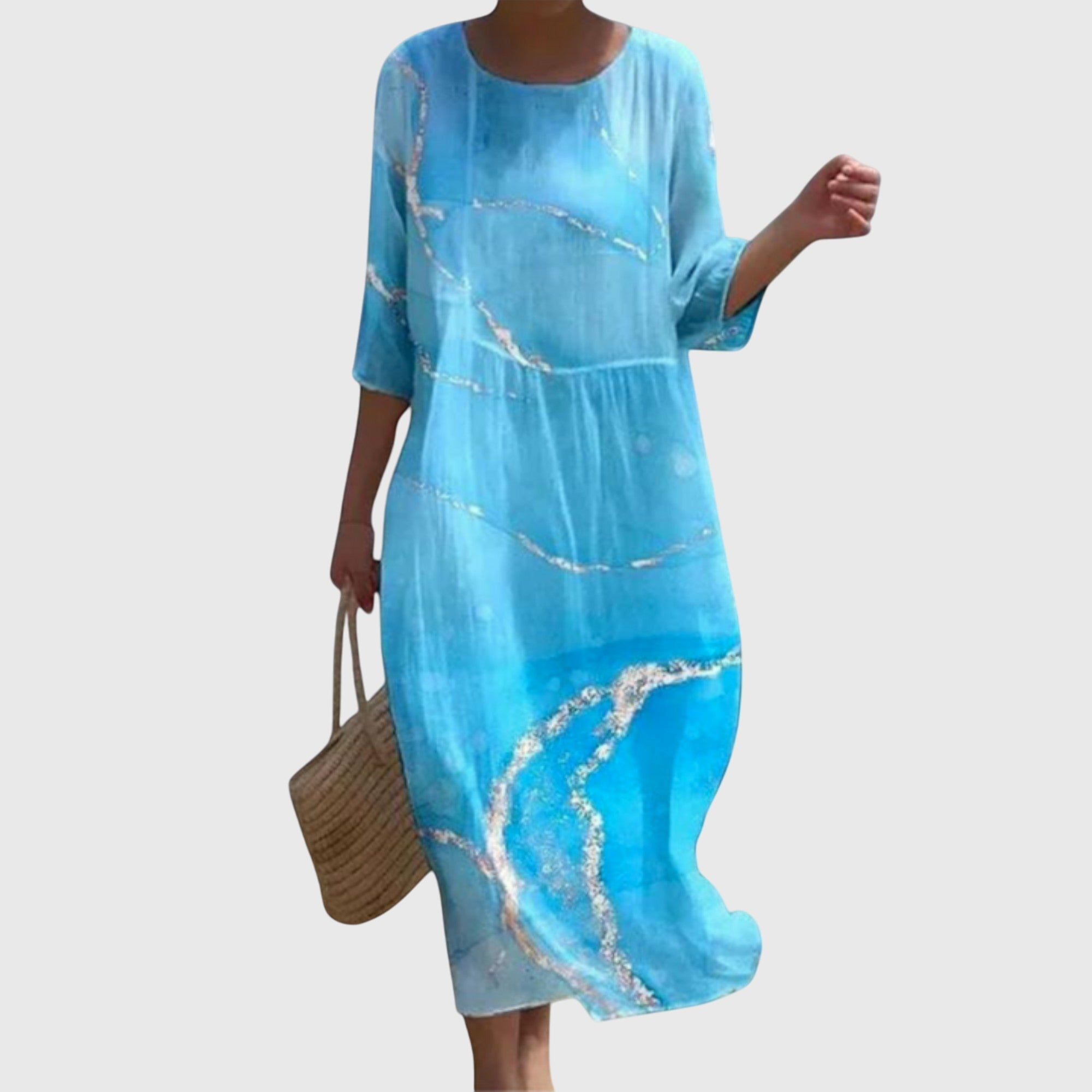 Hayley™ | Elegant Floral Maxi Dress — view 3