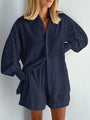 Elizabeth - Lightweight Set with Shirt and Shorts — view 5