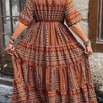 Joraine - Flowing Ethnic Dress — view 7