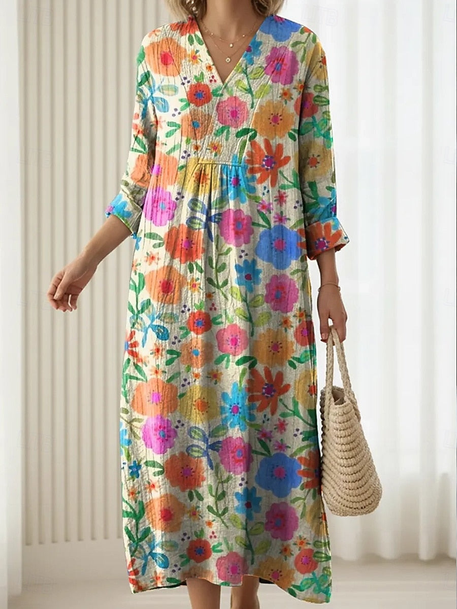 Lidia – Boho Maxi Dress