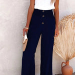 Riana - High-Waisted Relaxed Pants — view 6