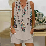 Vilma - Boho Feather Relax Set