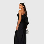 Melyssa | Elegant and Fluid Maxi Evening Dress — view 8