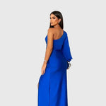 Melyssa | Elegant and Fluid Maxi Evening Dress — view 9