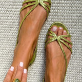 Camille – Elegant Golden Sandals — view 4