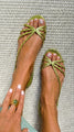 Camille – Elegant Golden Sandals — view 4