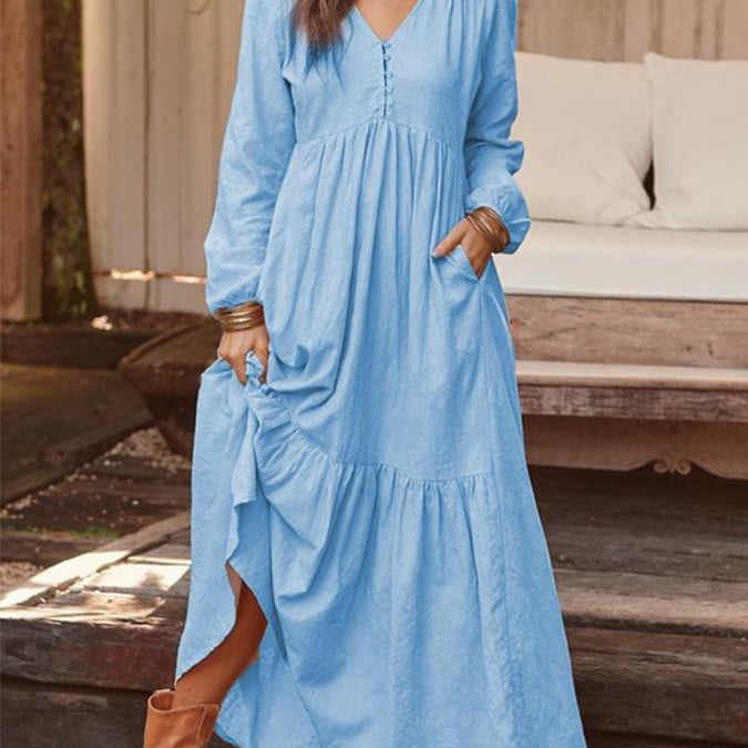 Cadence - Elegant Floral Dress