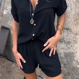 Melda - Lightweight Button-Up Set — view 2