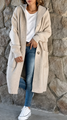 Simone | Long Cardigan with Hood