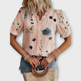 Emily - Blouse with V-Neck — view 10