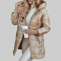 Cecilia - Elegant Autumn Coat with Hood