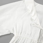 Alexandra - Top with Ruffle and Shorts — view 3