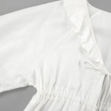 Alexandra - Top with Ruffle and Shorts — view 3