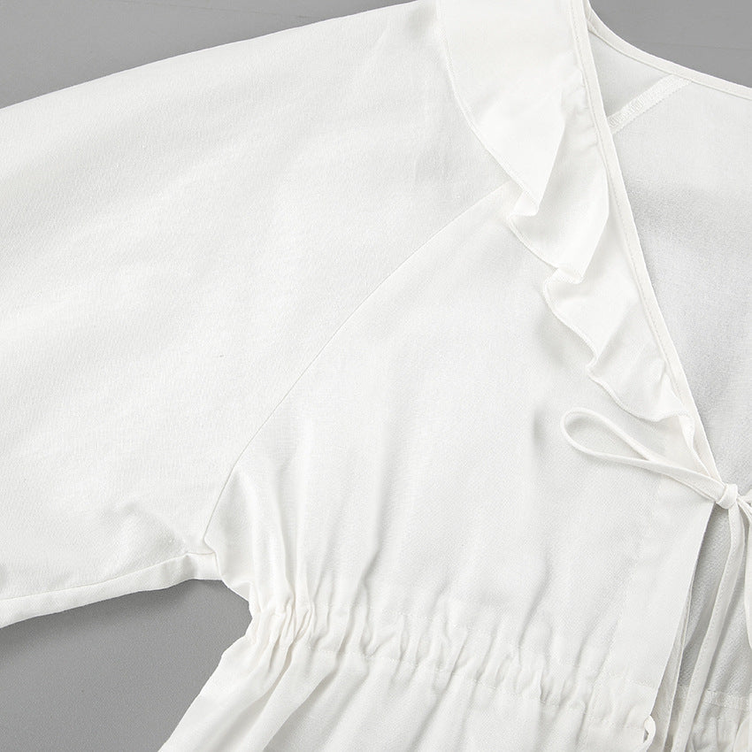 Alexandra - Top with Ruffle and Shorts — view 3