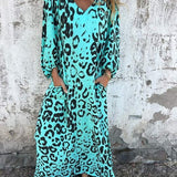 Jessa - Leopard Maxi Dress — view 4