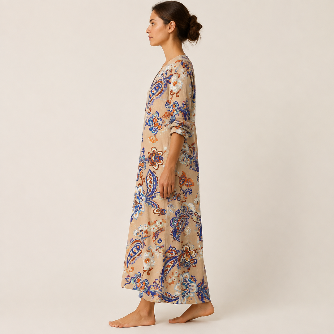 Alba – Boho Maxi Dress — view 2