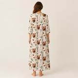 Estela - Boho Maxi Dress — view 4