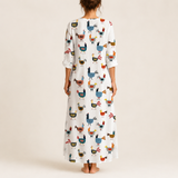 April – Long Boho Dress — view 4