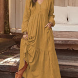 Cadence - Elegant Floral Dress — view 5