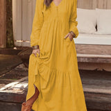 Cadence - Elegant Floral Dress — view 4
