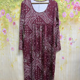 Elowen | Casual Midi Dress with Long Sleeves — view 8