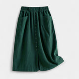 Midi Skirt with Wash — view 2