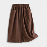 Midi Skirt with Wash — view 3