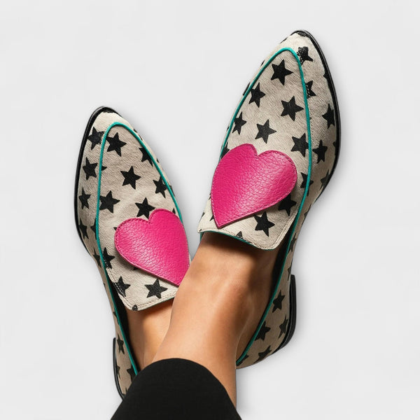 Helena - Soft Beige Loafers