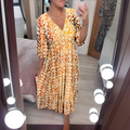 Lillia - Printed Boho Dress — view 5