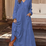 Cadence - Elegant Floral Dress — view 2