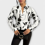 Catarina - Elegant Long-Sleeve Blouse — view 2