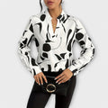 Catarina - Elegant Long-Sleeve Blouse — view 2