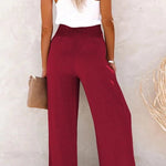 Riana - High-Waisted Relaxed Pants — view 5