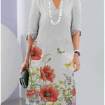 Eleanor | Floral Dress with Stars — view 2