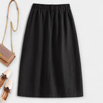 Midi Skirt with Wash — view 8