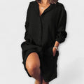 Clara - Casual Linen Blouse — view 8