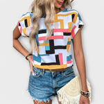 Mónica - Short Sleeve Blouse — view 3