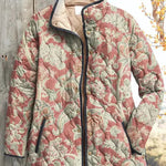 Annika™ | Quilted Jacket with Ornaments in Dusty Pink