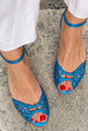 Isadora – Golden Braided Sandals — view 6