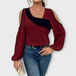 Scarlett - Blouse with Square Neck — view 4