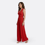 Leonor - Chic Sleeveless Wide-Leg Jumpsuit — view 9