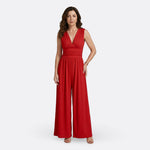 Leonor - Chic Sleeveless Wide-Leg Jumpsuit — view 8
