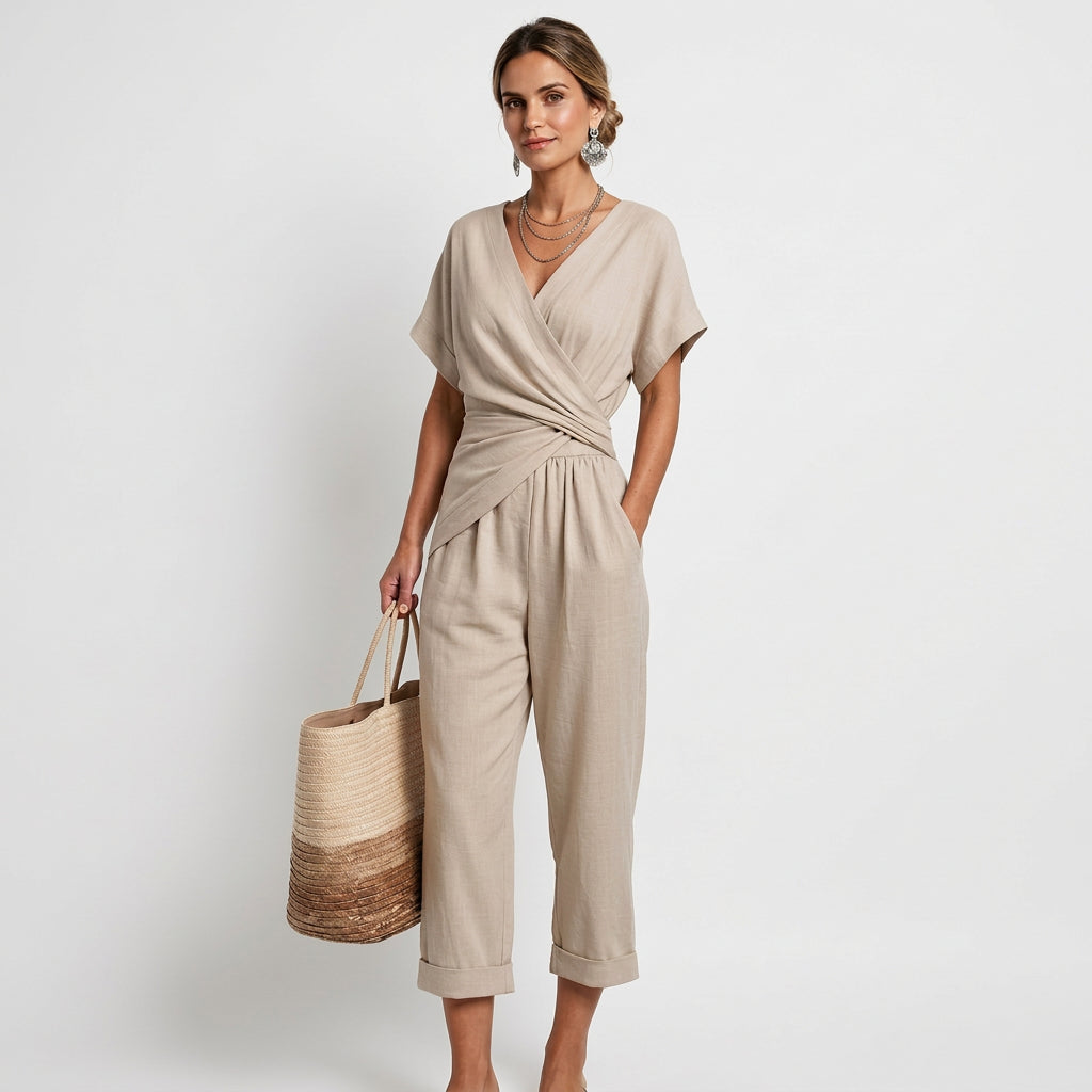 Catarina - Crossover Set with V-Neck — view 5