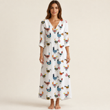 April – Long Boho Dress — view 2