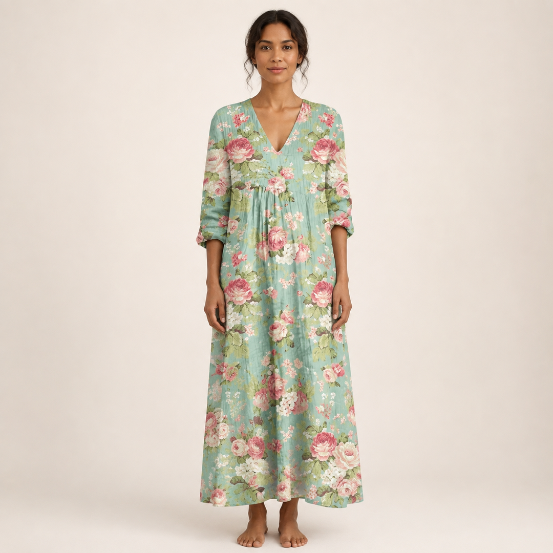 Eva – Delicate Floral Dress — view 2