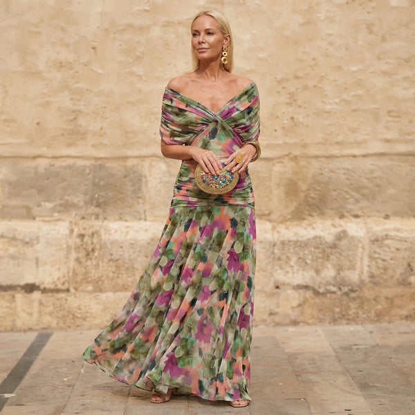 Kelsey | Elegant Colourful Dress