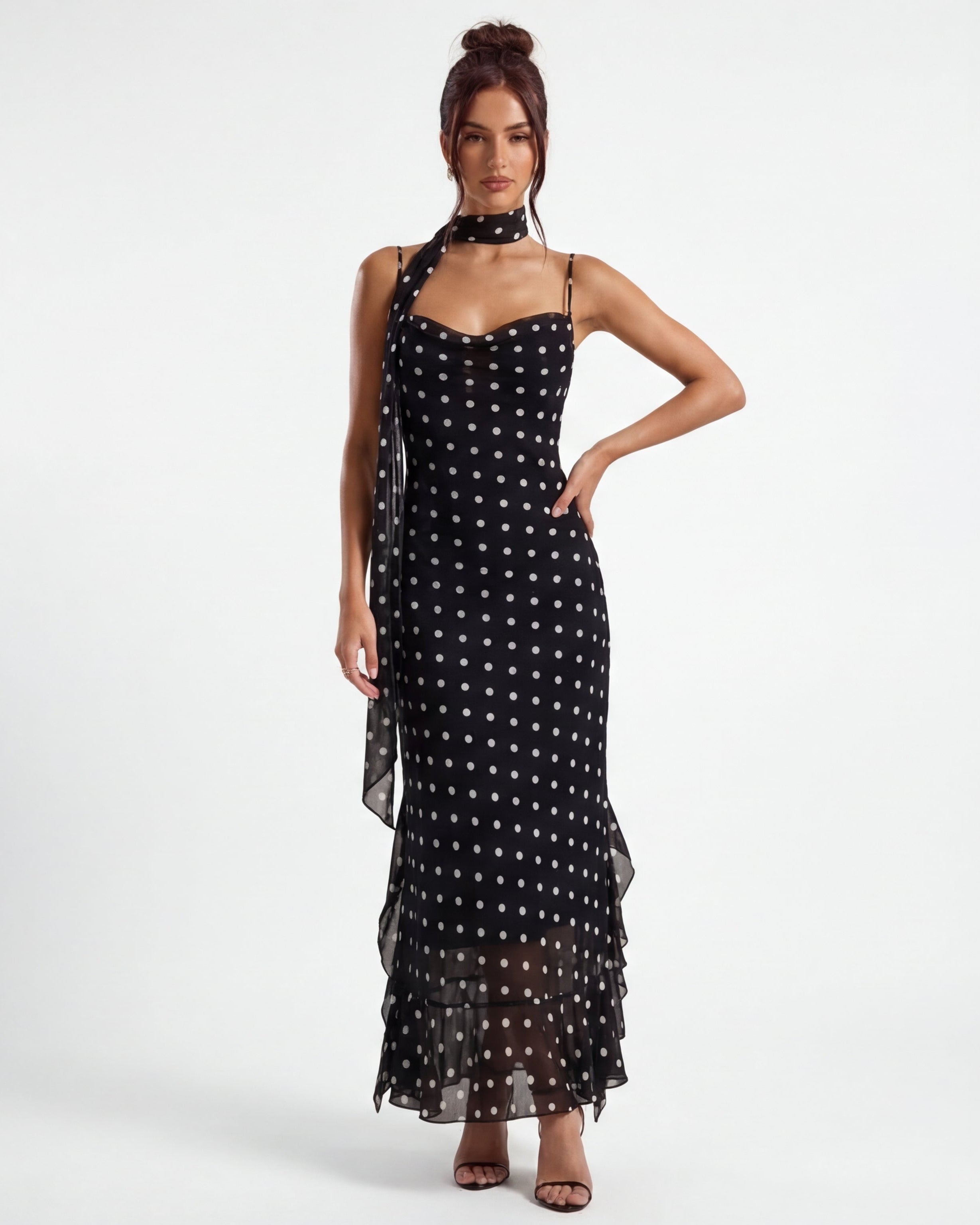 Noir Polka Maxi — view 2