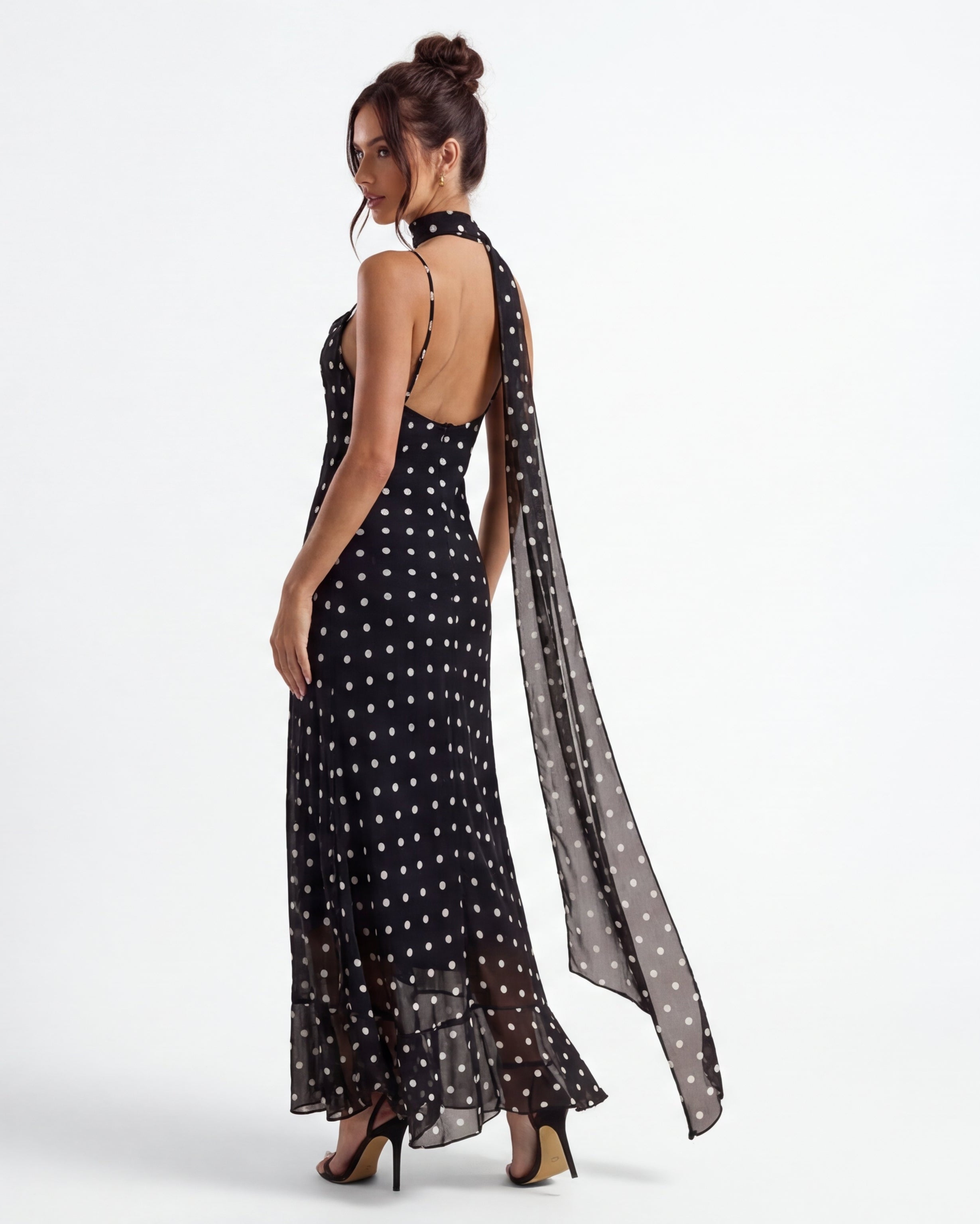 Noir Polka Maxi — view 3