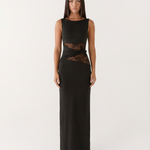 Lace Illusion Maxi