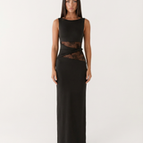 Lace Illusion Maxi